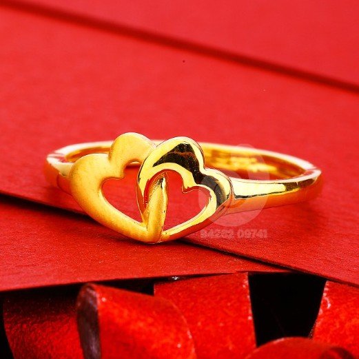 22ct plain casting ladies ring