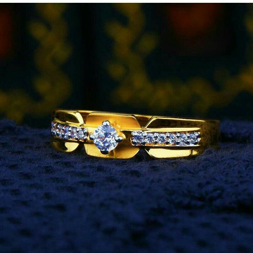 22kt Fancy Cz Ladies Ring LRG -0123