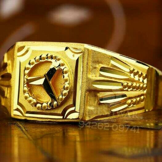 Exclusive Gents Ring 22kt