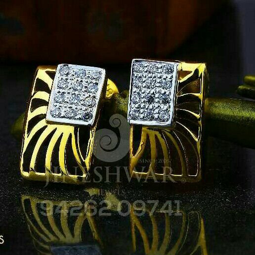 18kt exclusive designer gold cz ladies tops atg -0257