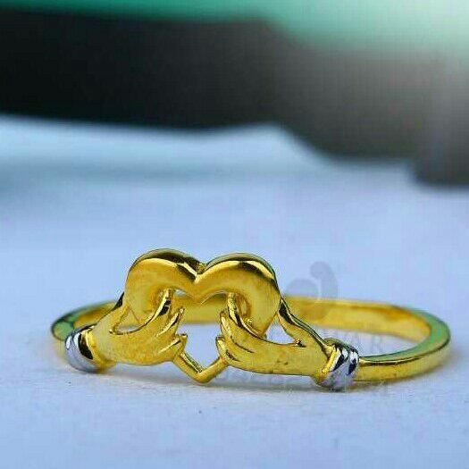 916 Precious Plain Gold Casting Ladies Ring LRG -0665