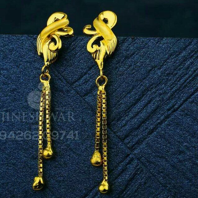 Fancy Plain Gold Butti 916 CTG -0021