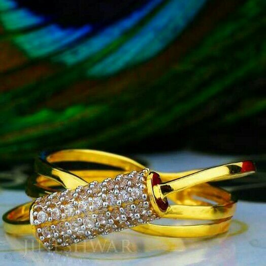 Cz Fancy Ladies Ring LRG -0046