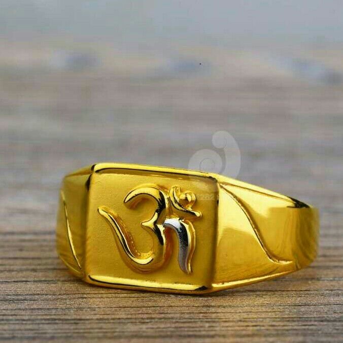 22ct Plain Casting Gents Ring