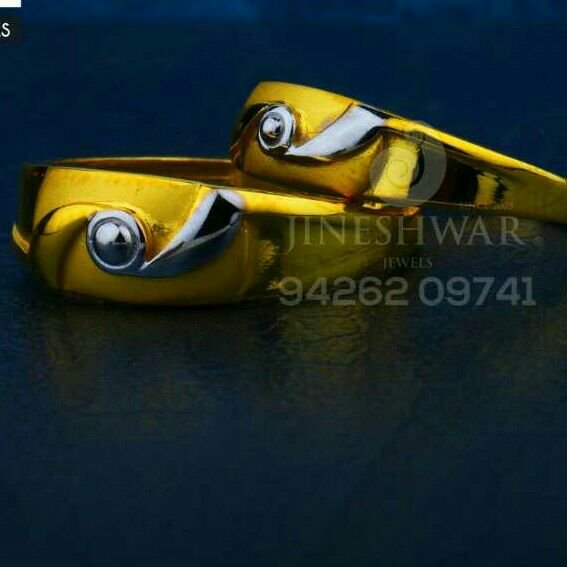 916 Exclusive Fancy Gold Couple Ring