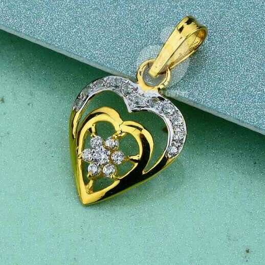18ct Exclusive Cz Pendant