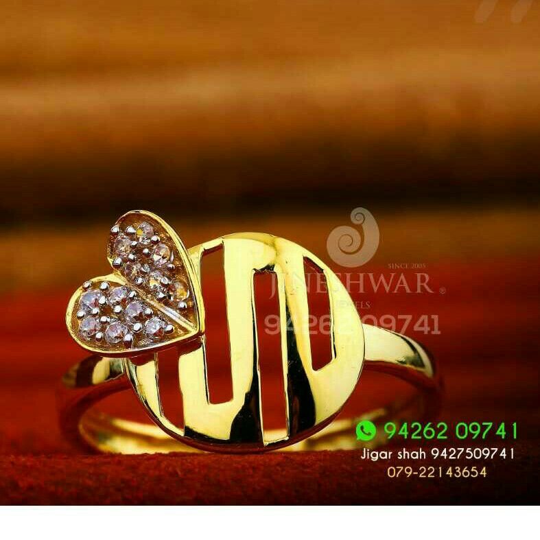 22kt Exclusive Fancy Cz Ladies Ring LRG -0286