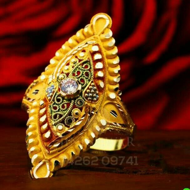 Precious Plain Gold Ladies Ring LRG -0808
