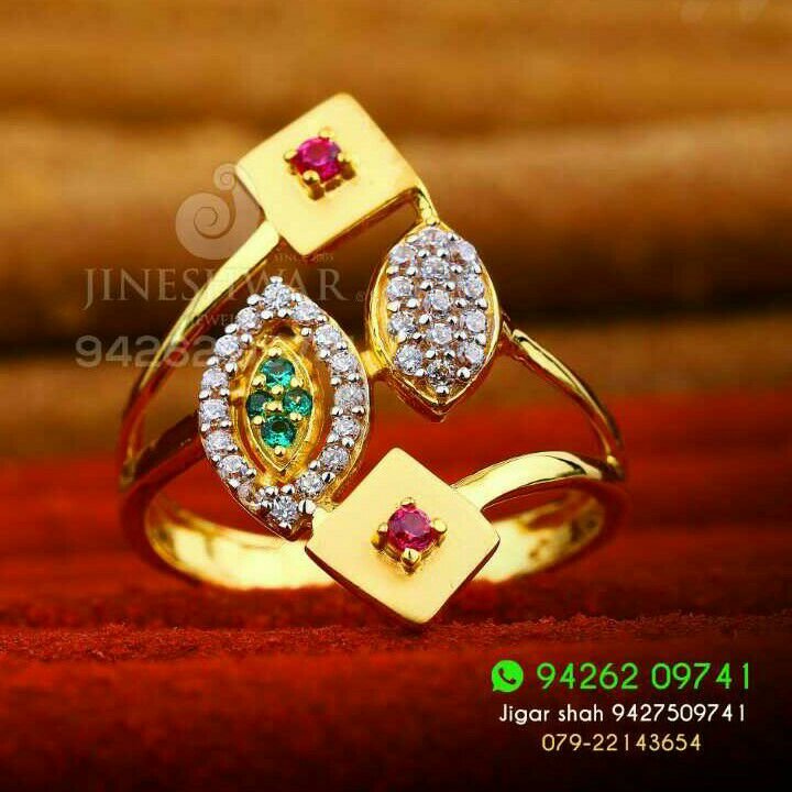Unique Cz Fancy Ladies Ring LRG -0280