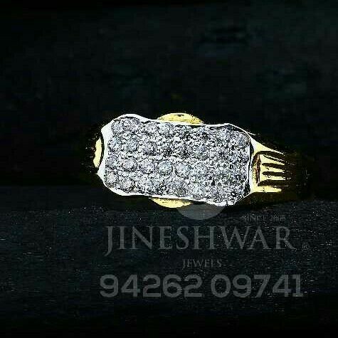 Cz Work Were Gents Ring 916