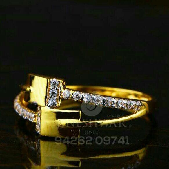 Cz Classic Ladies Ring LRG -0007