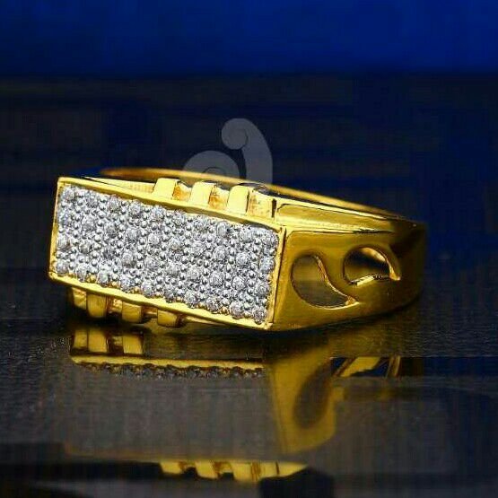 22ct Fancy Gold Gents Ring