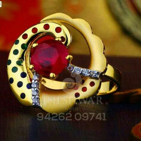 Unique Fancy Cz Ladies Ring LRG -0421