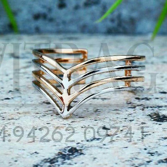 18kt Attractive Rose Gold Ladies Ring  LRG -0721