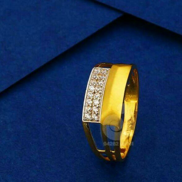 916 Classic Cz Gents Ring