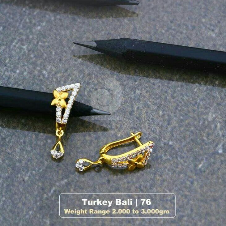 18ct Exclusive Cz Bali