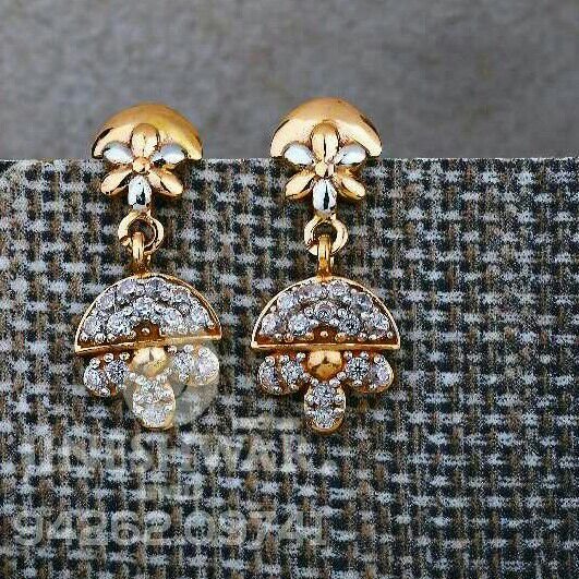 18kt Flower Designe Rose Gold Laedies Tops ATG -0362