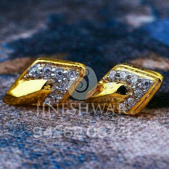 18kt Cz Gold Fancy Ladies Tops ATG -0587