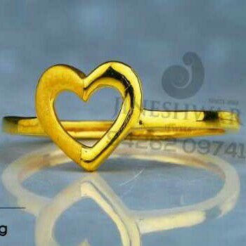Daily were plain casting ladies ring lrg -0489