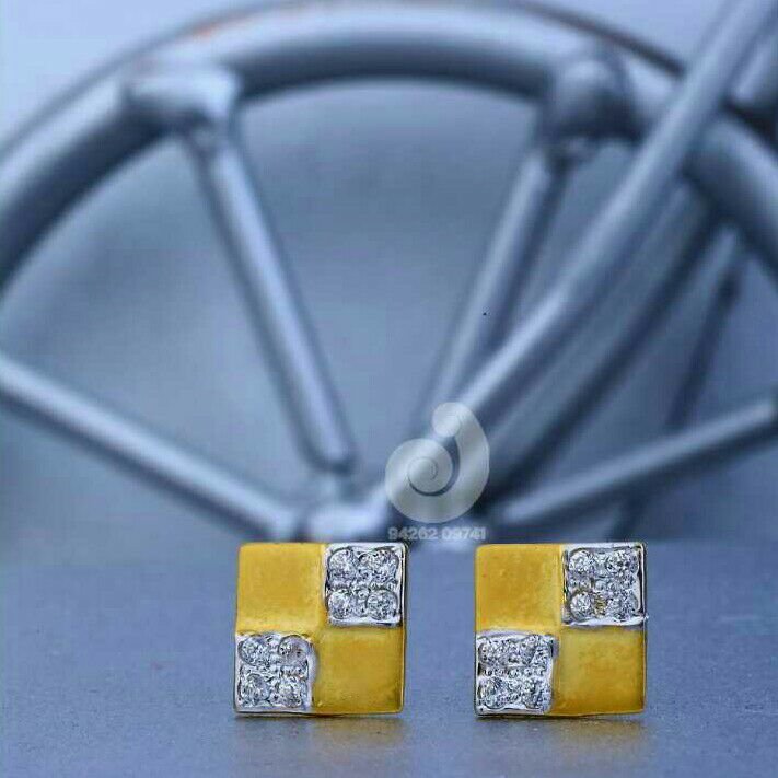 18ct Cz Gold Tops