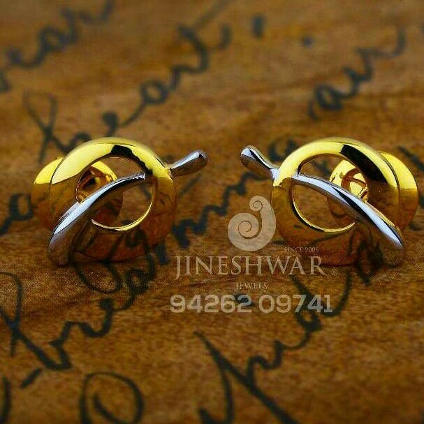 Fancy Yallow Gold Plain Casting Tops CTG -0080