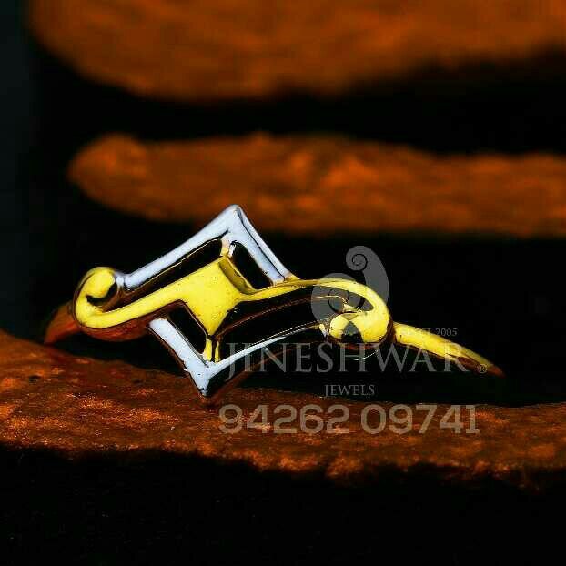22kt Work Were Plain Casting Ladies Ring LRG -0484