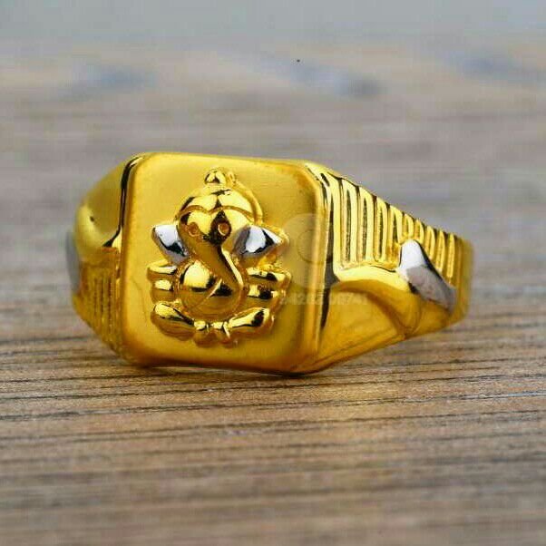 916 Plain Casting Fancy Gents Ring