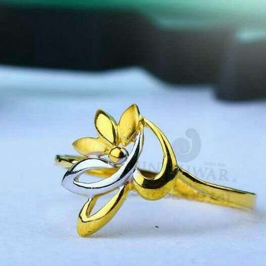 916 Fancy Plain Gold Casting Ladies Ring LRG -0602